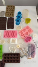 Stampi in  silicone per candele o stampi in gesso