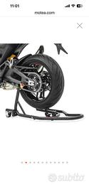 Cavalletto sposta moto e manutenzione