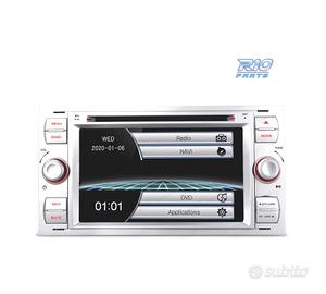 NAVIGATORE RADIO 7" PER FORD QUADRATA COLORE ARGE