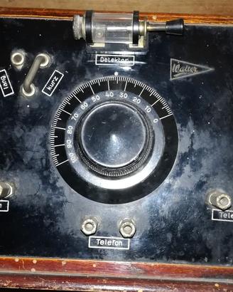 radio a galena antica 