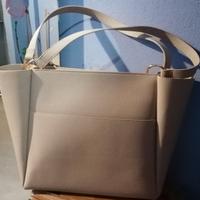 Borsa nuova color Beige/ tortora chiaro