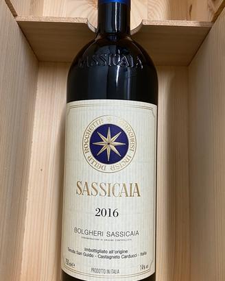 Collezione sassicaia 2016
