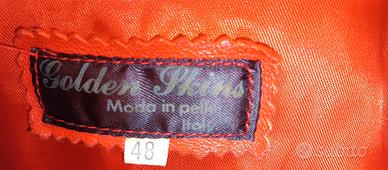 completo Donna di pelle rosso Ferrari 