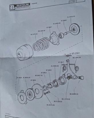 frizione per motocoltivatore 