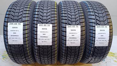 4 GOMME 205 60 16 SAVA INV RIF4173