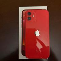 Telefono iphone 12 rosso
