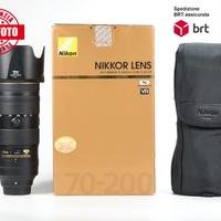 Nikon AF-S 70-200 F2.8E FL ED VR (Nikon)
