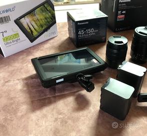 Monitor per camera Feelworld FW279 + 2 batterie