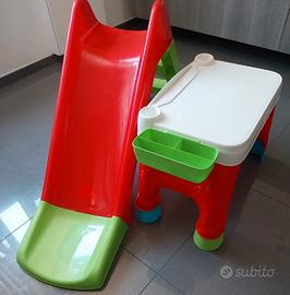 Scivolo + tavolino 