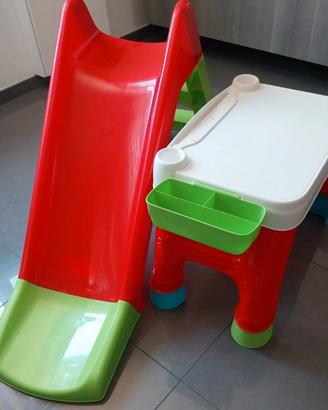 Scivolo + tavolino 