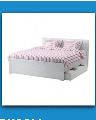Letto Ikea bianco - 1 piazza e mezzo