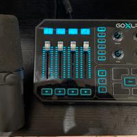 Shure SM7B + GOXLR 4 canali