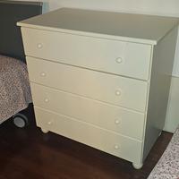 Como Cassettiera in legno massello