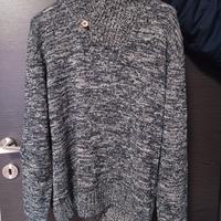 Maglione nero bianco 