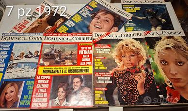 La Domenica del Corriere 7 numeri anno 1972