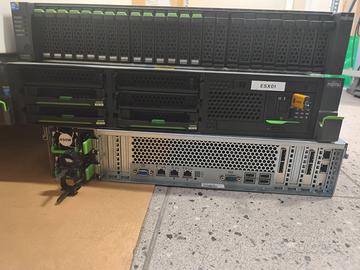 2 san fujitsu dx + 4 server fujitsu funzionanti