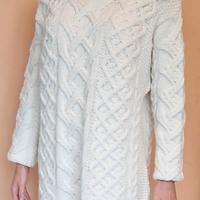 Maglione Aran lana irlandese