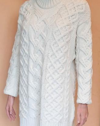 Maglione Aran lana irlandese