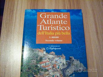 Libro anno 2002 TCI Atlante 1:400.000 Centro Sud