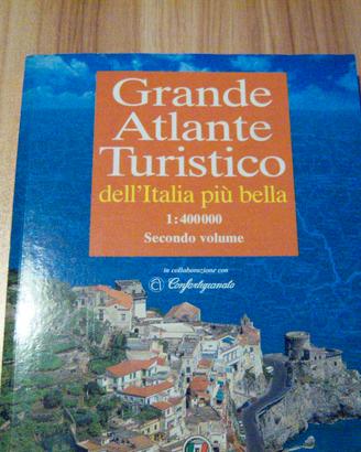 Libro anno 2002 TCI Atlante 1:400.000 Centro Sud