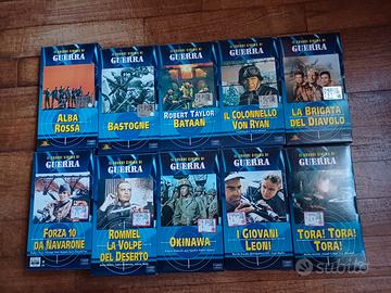 VHS "Il grande cinema di guerra" - lotto unico