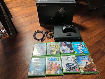 Xbox One X 1TB con scatola ed accessori originali