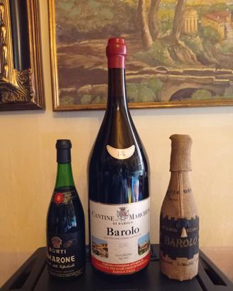 TRITTICO  DA  COLLEZIONE  ( 2 BAROLO • 1 AMARONE )