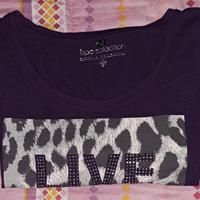 Maglia donna con stampa maculata