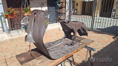 Piaggio Vespa Faro Basso VM2 VM2T 1954 telaio 
