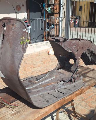 Piaggio Vespa Faro Basso VM2 VM2T 1954 telaio 