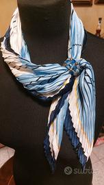 sciarpa con anello ferma foulard gioiello nuovo