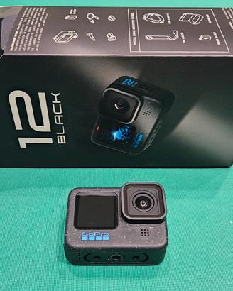 GoPro Hero 12  Black + molti accessori originali