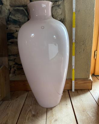 Vaso originale Venini rosa altezza 62