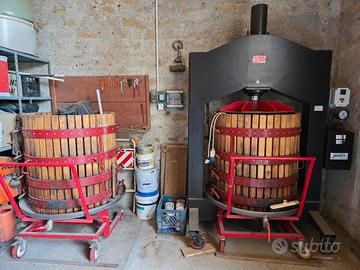 Pressa Gemignani per enologia