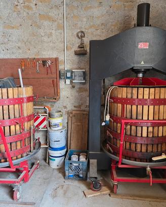 Pressa Gemignani per enologia