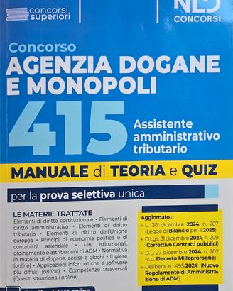 Manuale Assistente Amministrativo Tributario 