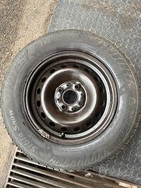 Set cerchioni+pneumatici invernali per FIAT PANDA