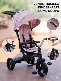 Triciclo passeggino Kinderkraft