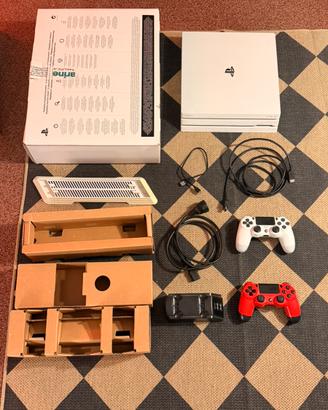 PlayStation 4 Pro Glacier White 1TB kit