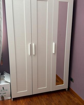 Armadio camera bianco Brimnes Ikea
