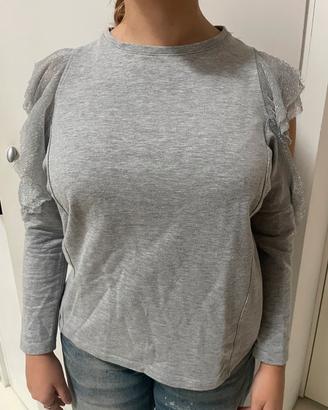 Maglia con spalle aperte