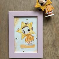 Nyota fan art | disegno originale ad acquerello