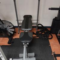 panca piana/inclinata multifunzione palestra 