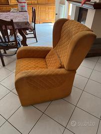 Poltrona reclinabile alzapersona elettrica