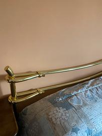 Letto in ottone