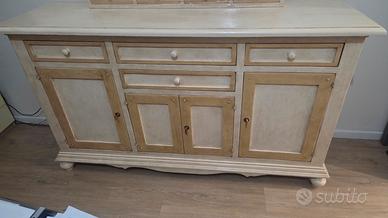 Madia decape  in Legno Massello 