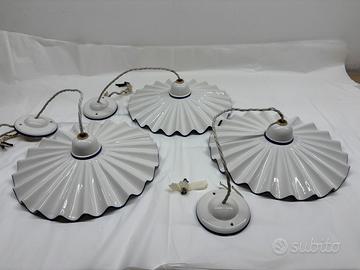 Lampadari in porcellana laccata