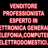 Venditore Elettronica, Cassiere, Commesso