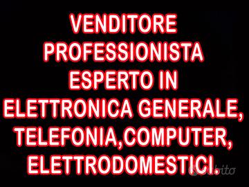 Venditore Elettronica, Cassiere, Commesso