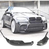 SPLITTER PARAURTI ANTERIORE BMW X6 E71 08-12 LOOK 